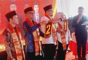 Usai Putusan MK, KPU Empat Lawang Gelar Pengundian Nomor Urut Pasangan Calon Untuk PSU Pilkada 2025.