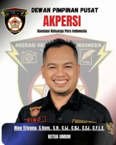 Ketum AKPERSI Tidak Akan Mentolerir Bentuk Intimidasi Dan Pengancaman Terhadap Wartawan Dalam Hal Pemberitaan