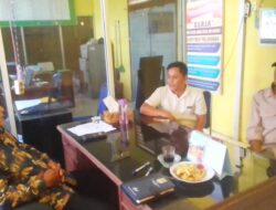 Sekcam Megang Sakti Tanggapi Temuan Tidak Adanya Papan Informasi di Desa Tri Sakti