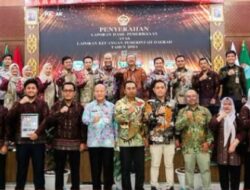 Wali Kota Lubuklinggau Terima LHP LKPD 2024 di BPK Sumsel, Tegaskan Komitmen Tata Kelola Keuangan