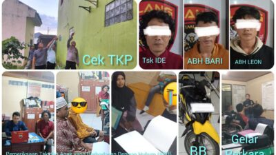 Tim Elang Timur Ringkus Komplotan Curanmor AC Sekolah, Dua Pelaku Masih di Bawah Umur