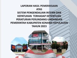 LSM GMBI Sultra, Hendra Meminta Dengan Tegas Kejari Konawe Segera Memanggil dan Memeriksa Inspektur dan Bendahara Keuangan Inspektorat Konkep