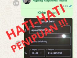 Kapolres Musi Rawas Klarifikasi Terkait Akun Facebook dan Nomor HP yang Mencatut Namanya