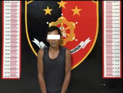 Simpan Pistol dan Peluru Aktif di Bawah Meja Tamu, DT Mendekam di Balik Jeruji Besi Polres Musi Rawas