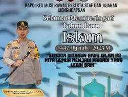 Tahun Baru Islam 1447 H, Kapolres Musi Rawas Ajak Masyarakat Tingkatkan Iman dan Persatuan