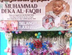 Aqiqah Muhammad Deka Al-Faqih, Harapan Orang Tua untuk Menjadi Anak Sholeh dan Berguna bagi Bangsa