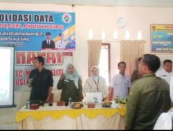 Camat Muara Beliti Tekankan Pentingnya Akurasi Data dalam Konsolidasi SDGs dan Pendataan Keluarga di Desa Ketuan Jaya
