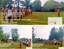 Apel Pagi Rutin di Kecamatan Muara Beliti, Upaya Tegas Bangun Disiplin dan Loyalitas Aparatur