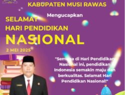 SEKRETARIAT DEWAN PERWAKILAN RAKYAT DAERAH (DPRD) MENGUCAPKAN SELAMAT HARI PENDIDIKAN NASIONAL TAHUN 2025