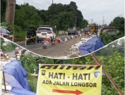 Empat Bulan Jalan Longsor Muara Beliti Terbengkalai, Warga Desak Pemerintah Bertindak