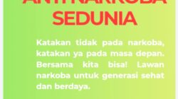 DPRD Kabupaten Musi Rawas Mengucapkan Selamat Memperingati Hari Anti Narkoba Sedunia