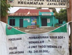 LSM JPKP Soroti Anggaran Rp 240 Juta untuk Sumur Bor di Desa Marga Tani, Diduga Tidak Sesuai RAB