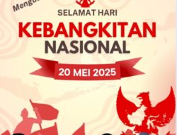 Segenap Pimpinan DPRD Kabupaten Musi Rawas Mengucapakan Selamat Hari Kebangkitan Nasional 20 Mei 2025 