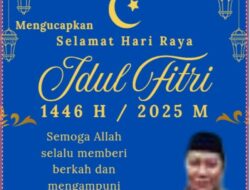 Sekretariat DPRD Kabupaten Musi Rawas Mengucapakan Selamat Hari Raya Idhul Fitri 1446 H / 2025 M