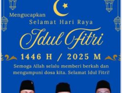 DPRD Kabupaten Musi Rawas Mengucapakan Selamat Hari Raya Idhul Fitri 1446 H / 2025 M