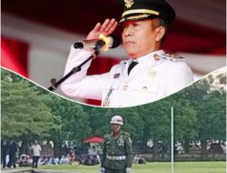 Wakil Bupati Musi Rawas Pimpin Upacara Penurunan Bendera HUT ke-80 RI