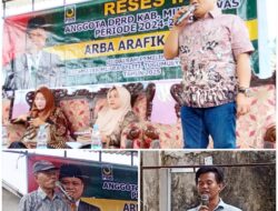 Arba Arapik Serap Aspirasi Warga Desa Pedang pada Reses II DPRD Musi Rawas 2025.