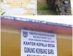 Pembangunan Talud Rp78,5 Juta di Desa Gunung Kembang Baru Dipertanyakan, Kepala Desa Tak Dapat Dihubungi