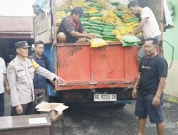 Polres Musi Rawas Bersinergi Bulog Cabang Lubuklinggau Gelar Gerakan Pangan Murah di Polsek Tugumulyo, 20 Ton Beras Terjual