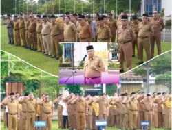 Apel Pagi Pemkab Musi Rawas, ASN Diingatkan Jaga Disiplin dan Integritas