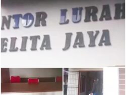Kantor Lurah Pelita Jaya Sepi Pegawai di Jam Kerja, Aktivis Minta Wali Kota Lubuklinggau Tegas