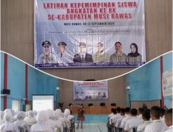 Dinas Kesehatan Musi Rawas Bekali Peserta Latihan Kepemimpinan Siswa Angkatan XX dengan Materi Gaya Hidup Sehat