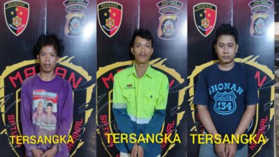 Komplotan Curat Dibekuk Satreskrim Polres Lubuk Linggau, Tiga Pelaku Terungkap Usai Aksi Nekat