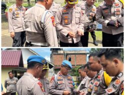 Tingkatkan Disiplin, Polres Musi Rawas Gelar Operasi Penegakan Ketertiban dan Disiplin di Polsek Jajaran