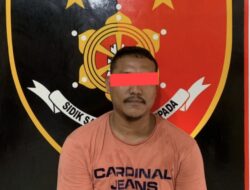 Dua Kali Mangkir, Akhirnya Ditangkap Tengah Malam! Pria Lubuk Ngin Pukul Kepala Warga Pakai Botol Pecah Hanya Karena Tatapan Mata.