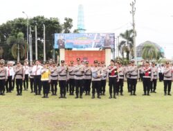 Kapolres Musi Rawas Pimpin Apel Launching Pamapta, Negosiator dan Patroli Presisi