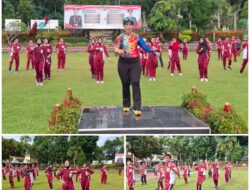 Polres Pagaralam Gelar Senam Bersama: Wujudkan Kebugaran Jasmani dan Solidaritas Menuju Pelayanan Prima.