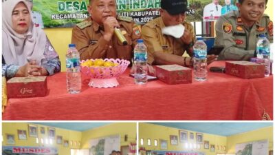 Camat Muara Beliti Supriadi, M.Pd Ajak Warga Desa Satan Indah Jaya Bersinergi Dukung Pembangunan Prioritas Tahun 2026