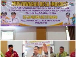 Musdes Muara Beliti Baru Rumuskan Skala Prioritas Pembangunan Tahun 2026