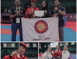 Ju-Jitsu Sumsel Ukir Prestasi di Pon Beladiri Kudus 2025, Sumbangkan Dua Perunggu di Hari Pertama