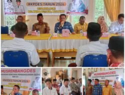 Camat Muara Beliti Supriadi Dorong Partisipasi Aktif Warga dalam Musrenbangdes Manah Resmi 2026: Pembangunan Harus Jadi Gerakan Bersama.