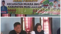 Camat Muara Beliti Supriadi M.Pd Tekankan Sinergi dan Kepedulian Desa dalam Upaya Penurunan Stunting di Pedang