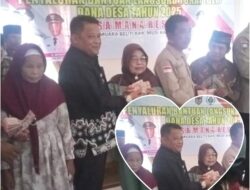 Camat Muara Beliti Supriadi, M.Pd Hadiri Penyaluran BLT di Desa Mana Resmi: Dorong Pemerintah Desa Gunakan Dana Tepat Sasaran
