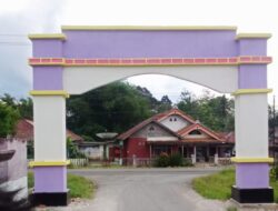 Diduga Proyek Siluman di Desa Dharma Sakti: Pembangunan Gapura Tanpa Papan Nama Kangkangi Aturan KIP dan Perpres