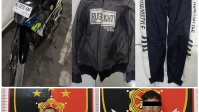 Operasi Sikat II Musi, Satreskrim Polres Musi Rawas Bersama Unit Reskrim Polsek Tugumulyo Ringkus Jambret Jalanan