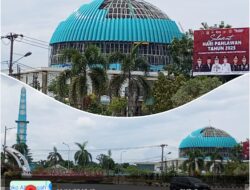 Rehab Masjid Agung Darussalam Rp7 Miliar Belum Rampung, Warga Pertanyakan Lambannya Pekerjaan