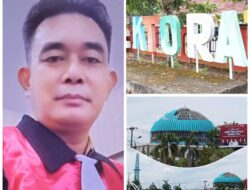 PLT Inspektorat Musi Rawas Tegaskan Dinas PU CK Segera Tuntaskan Rehab Masjid Agung Darussalam.