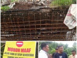 Warga Taba Jemekeh Resah, Proyek Gorong-Gorong dan Jembatan Mangkrak Lebih Sebulan