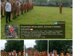 Apel Pagi Jadi Alarm Disiplin, Camat Muara Beliti Tekankan Pelayanan Publik Harus Amanah dan Beretos Kerja Tinggi