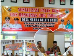 Dorong Kesadaran Wajib Pajak, Pemdes Muara Beliti Baru Targetkan PBB 2025 Tembus 100 Persen