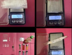 Pengedar Sabu Diciduk di Desa Sungai Baung, Satresnarkoba Polres Muratara Sita BB Lebih 6 Gram