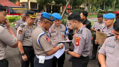 Polres Pagar Alam Perketat Disiplin Personel, Administrasi Lengkap Jadi Standar Pelayanan Publik