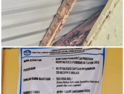 Dugaan Penyalahgunaan Dana Revitalisasi Sekolah Disorot, LSM GMBI Desak APH Turun Tangan