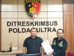 LSM GMBI Sultra Resmi Laporkan Kades Kota Bangun Kecamatan Ranomeeto
