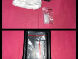 Sat Narkoba Polres Musi Rawas Utara Tangkap Dua Terduga Pengedar Shabu di Jalan Poros Desa Remban