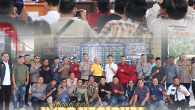 Polres Musi Rawas Tegaskan Pers Pilar Demokrasi, Sinergi Polri–Media Jadi Kunci Kamtibmas Kondusif.